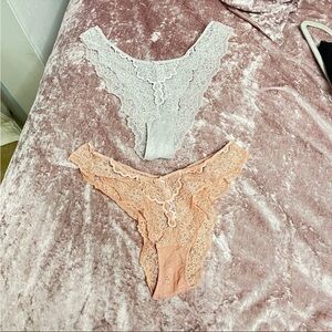 Victoria’s Secret rhinestone lace underwear